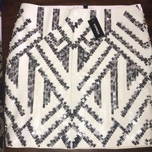 Brand new Express sequin skirt